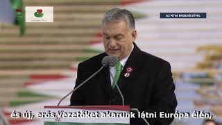 Orbán Viktor: Ne a bajt hozzuk ide, a segítséget vigyük oda!