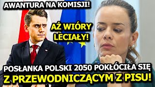 AWANTURA NA KOMISJI! POSŁANKA LEO ZACZĘŁA KŁÓCIĆ SIĘ Z PRZEWODNICZĄCYM! "O CZYM PAN W OGÓLE MÓWI?!"