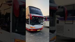 M trans Dobbel Decker Tj Priok bekasi - Surabaya malang