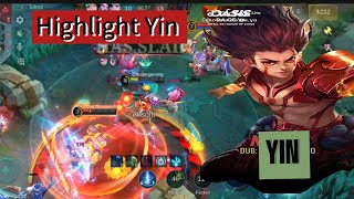 Highlight Yin Hero Mobile Legends[Pro Build Gameplay].2024