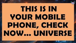 God Message🦋This is in your mobile phone, check now 😇Universe Message🦋Jesus Message🛑