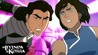 Korra contra Kuvira 💥 | BATALLA FINAL | La Leyenda de Korra