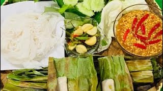 សង្វាក់បាត់ដំបងជូរហិល l Cambodia food Song Wak Battambang l Amazing Cambodia food l Anleang Channel