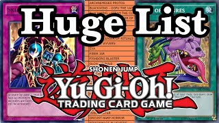 February 2022 Yugioh Banlist | Huge List *PEND STILL BEST DECK*