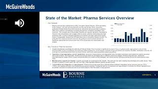 State of the Market: Pharma Services Webinar