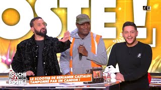 Benjamin Castaldi apprend en direct sur tpmp qu’il a eu un accident de scooter