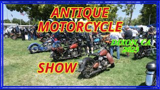 AMCA ANTIQUE MOTORCYCLE SHOW & SWAP MEET IN DIXON CA