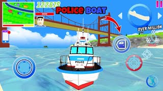 New Police Boat | Dude Theft Wars 😲 | Dude fun 💥 #377