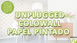 👉 😍 Catálogo papel pintado Unplugged COLOWALL - Bricotiendas