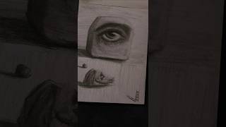 you can see 👀  #pencildrawing #eyes # #eyes #surrealista #shorts #shortsart #realism