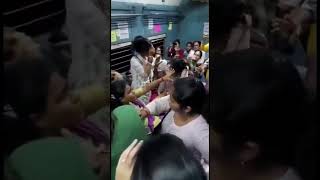 Regular problems at ladies special train from Sealdah. #youtubeshorts #travel #train #women #viral