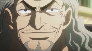 Vivi's Dad Nefertari Cobra visits the Five Elders ~ One Piece ep 1117