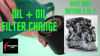 MERCEDES BENZ METRIS OR SIMILAR STYLE GERMAN CAR ,VAN TRUCK OIL+OIL FILTER CHANGE, HOW 2 CHANGE OIL