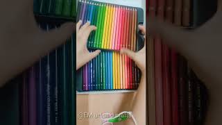 unboxing brustro 72 colour pencils 😍😍😍 #youtubeshorts #artist