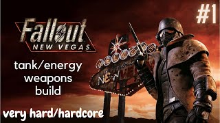 Fallout New Vegas (Very Hard/Hardcore/modded) Energy Weapons Build pt. 1