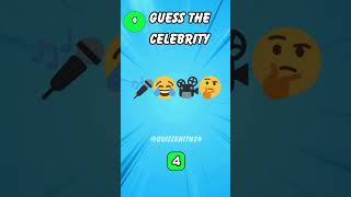 Guess The Celebrity by Emoji Pt.4 #shorts #emojiquiz