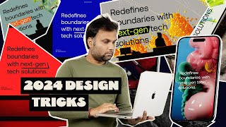 Design TRICKS for Graphic & UI UX Designers - 2024 Trends