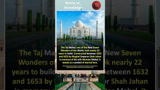 Taj Mahal Fact