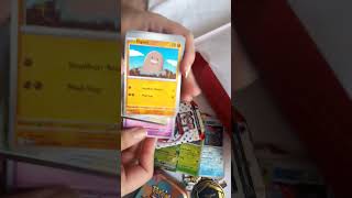 My Sister Opens A Pokemon S/V 151 TCG Pack! (the wrong way)