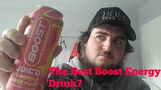 Boost Energy Drink - Pineapple And Tropical Guava - Drink Review