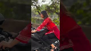 Princi sanju 99 || bike rider Sanju Instagram reel video || girl bike riding | insta girl bike rider