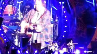 Neil Young - Needle and the Damage Done @ Global Citizen fest central park 9-29-12