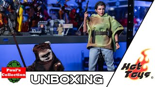 Hot Toys Princess Leia and Wicket Unboxing