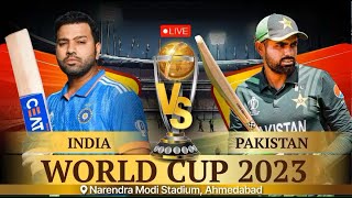 Live India vs Pakistan Live | ICC Cricket World Cup 2023 | IND vs PAK Match 12 comment and score