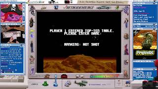 Project-X (Amiga) - First playthrough, day 7. Trying to beat level 4.