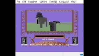 A Chance In Hell Game C64 game Fast Emulation Bit like 8-bit Minecraft