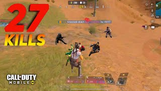 DUO VS SQUAD with @zeeshanplayss with 27 KILLS 😎 | COD MOBILE GAMEPLAY