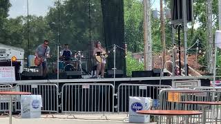 Bova performing "Summer of '69" at Sunbury Sizzle and Sounds - 2021