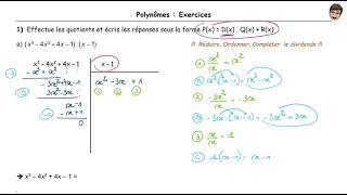 Polynômes - 11-  Ex1 - 3ème