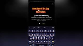 Dropee Question of the day 02.10.2024