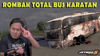 Modif Bus Trouble Jadi Jetbus 5 Muji Jaya ALUDRA - Euro Truck Simulator 2