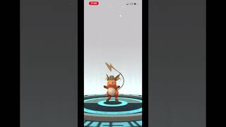 Evolving DETECTIVE PIKACHU SHINY to DETECTIVE RAICHU SHINY | Pokémon Go