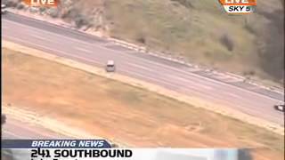 Crazy Orange County Police Pursuit   YouTube