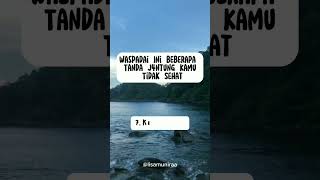 waspadai ini beberapa tanda j4ntung kamu tidak sehat