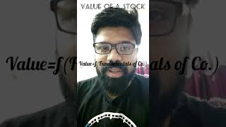 Difference between value and price of a stock |#Shorts #Stocks #value #price#sharemarket #VictorSaha