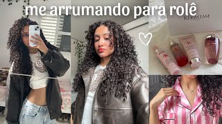 arrume se comigo para um rolê🎀 | cabelo, maquiagem & sai atrasada!