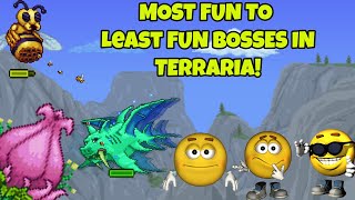 I Ranked every Boss in Terraria!