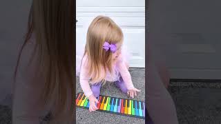 PicassoTiles PicassoToys Happy Mother's Day Rainbow Roll Up Piano Kids Montessori Music STEAM Play