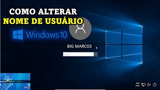 Como alterar Nome de Usuário no Windows 10 de Forma Simples