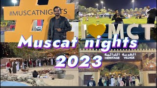 Special muscat night 2023 | oman muscat | naseem park |