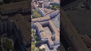 Aerial View Palazzo del Quirinale, Rome, Italy #travel #italiancity #history