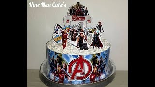 Scrapcake os vingadores