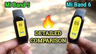 MI Band 6 vs MI Band 5 | DETAILED COMPARISON | INDIAN UNIT