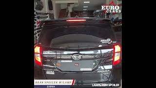 UPGRADE REAR SPOILER, TOWING BAR & FOG LAMP SIGRA | EURO CLASS DEPOK