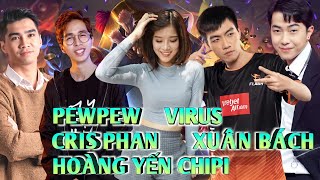 Xuân Bách, PewPew, Cris devil gamer, ViruSs, Hoàng Yến Chipi Tấu Hài Cực Mạnh khi chơi liên quân