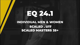 ELFIT Championship 2024 Online Qualifiers EQ24.1 Men & Women  (scaled / scaled 35+/ U17)